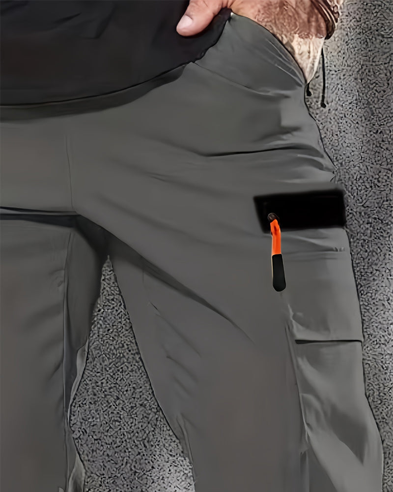 Sporty Multi-Pocket Cargo Pants