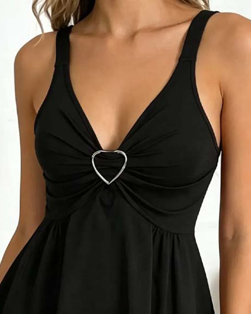 Heart Buckle Cami Top