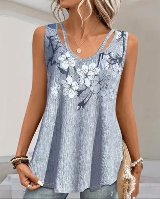 Fashion Casual Print Tank Top