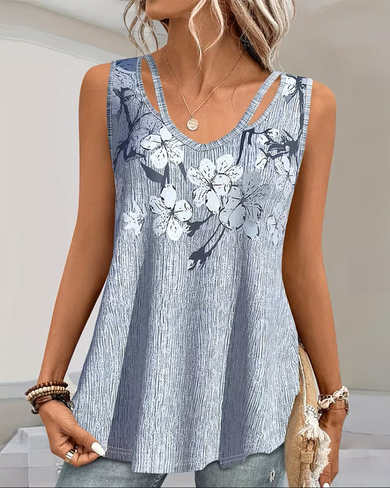 Fashion Casual Print Tank Top