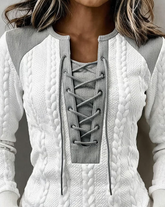 Stylish Fitted Casual Top