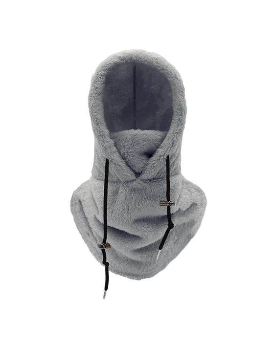 Sherpa hood ski mask