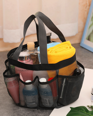 Large capacity mesh handbag