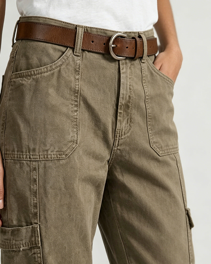 Vintage Design Casual Pants