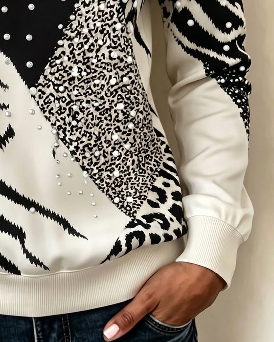 Long Sleeve Crew Neck Sweatshirt