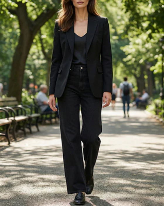 Loose Straight Leg Jeans