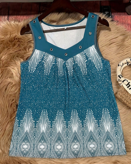 Casual Fashion Versatile Tank Top