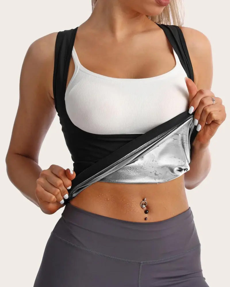 Women's Sweat Workout Gym Shaping Tank Top