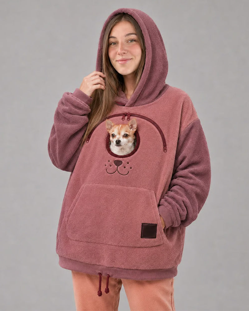 Hooded Zipper Pet Hoodie