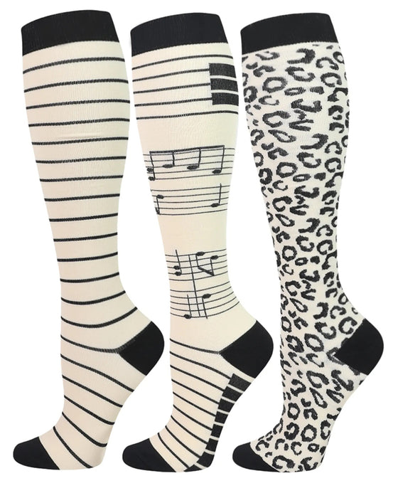 Compression Socks - 3 Pairsfor Men & Women