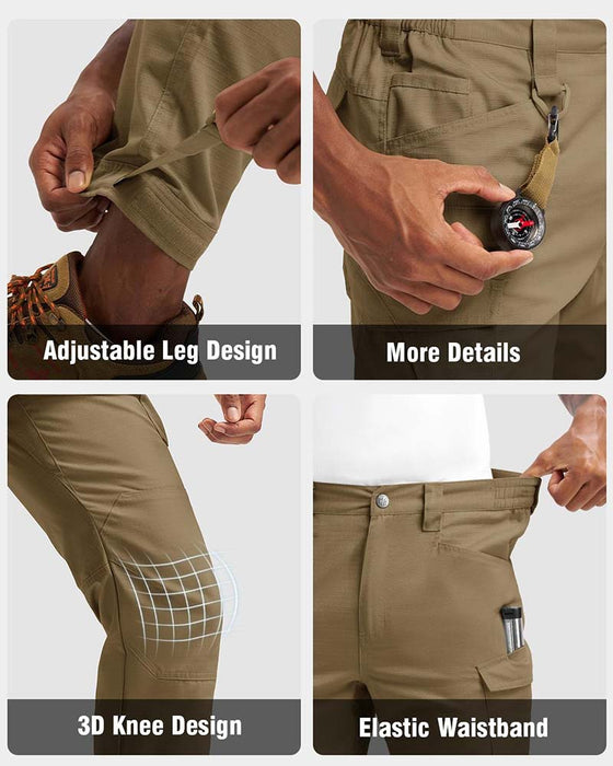 Pocket Straight Cargo Pants