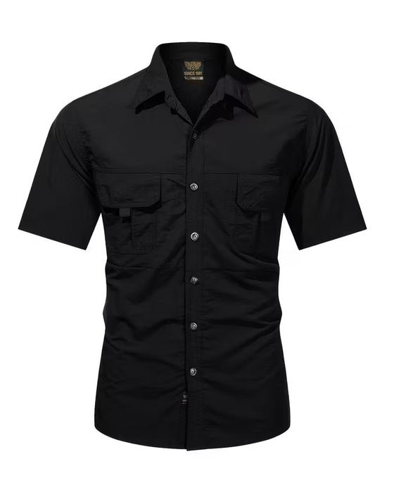 Casual Breathable Short Sleeve Shirt