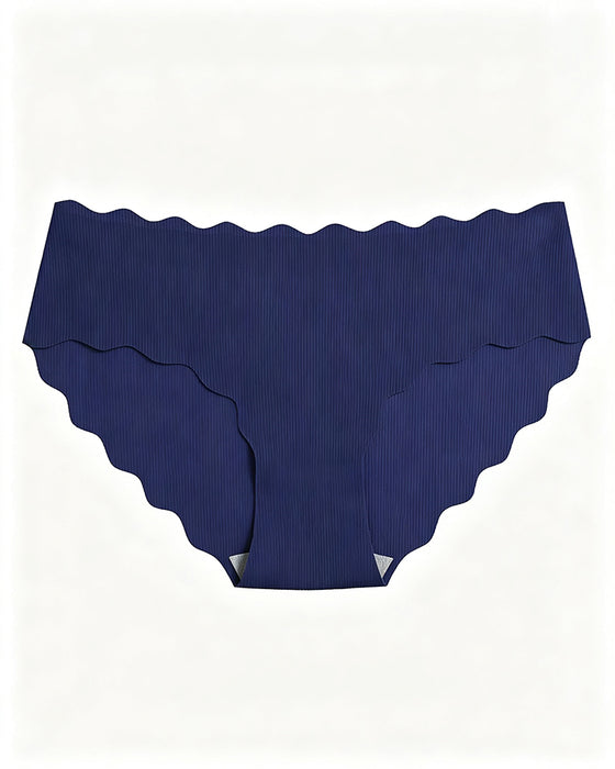 Solid Scallop Edge Comfort Lingerie