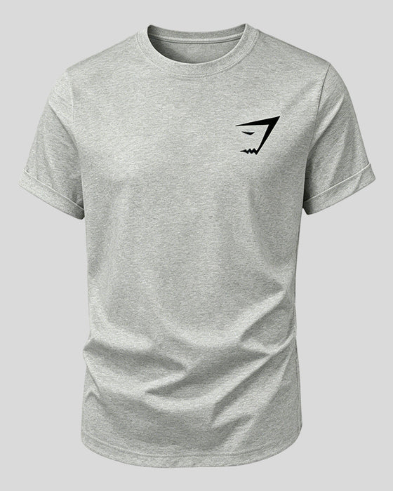 Crew Neck Short-Sleeved T-Shirt