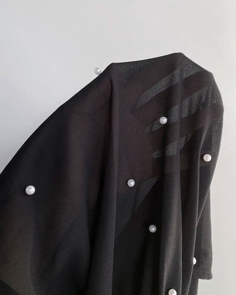 Elegant Lantern Sleeve Top