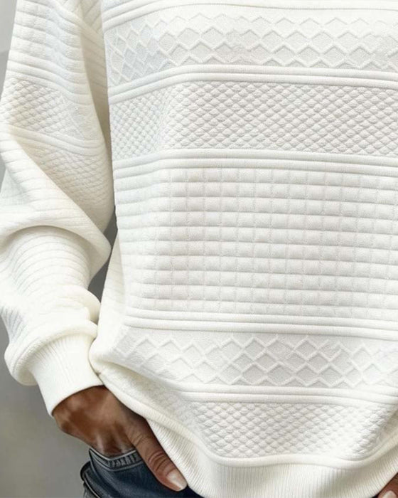 Twist Round Neck Sweatshirt