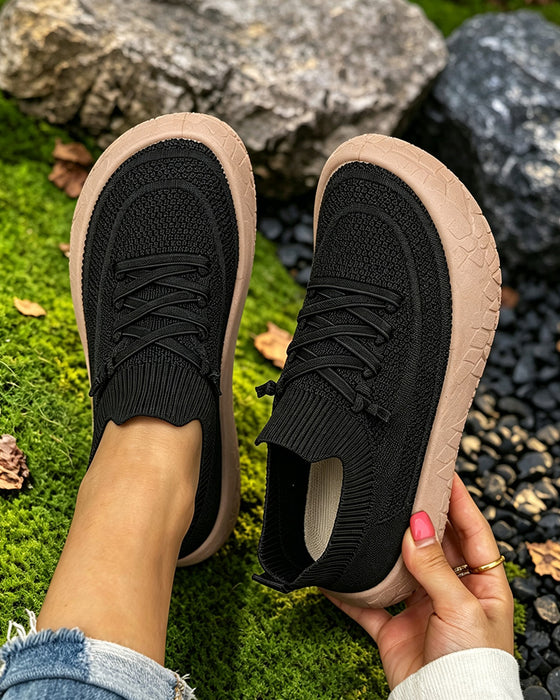 Walking Sneakers Comfort Flat