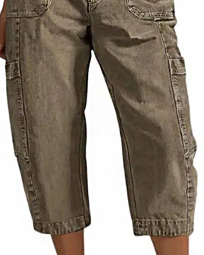 Vintage Design Casual Pants