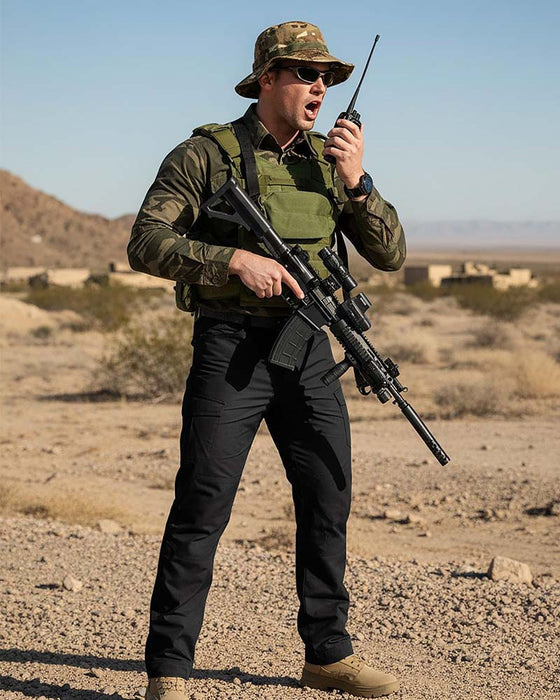 Pocket Straight Cargo Pants