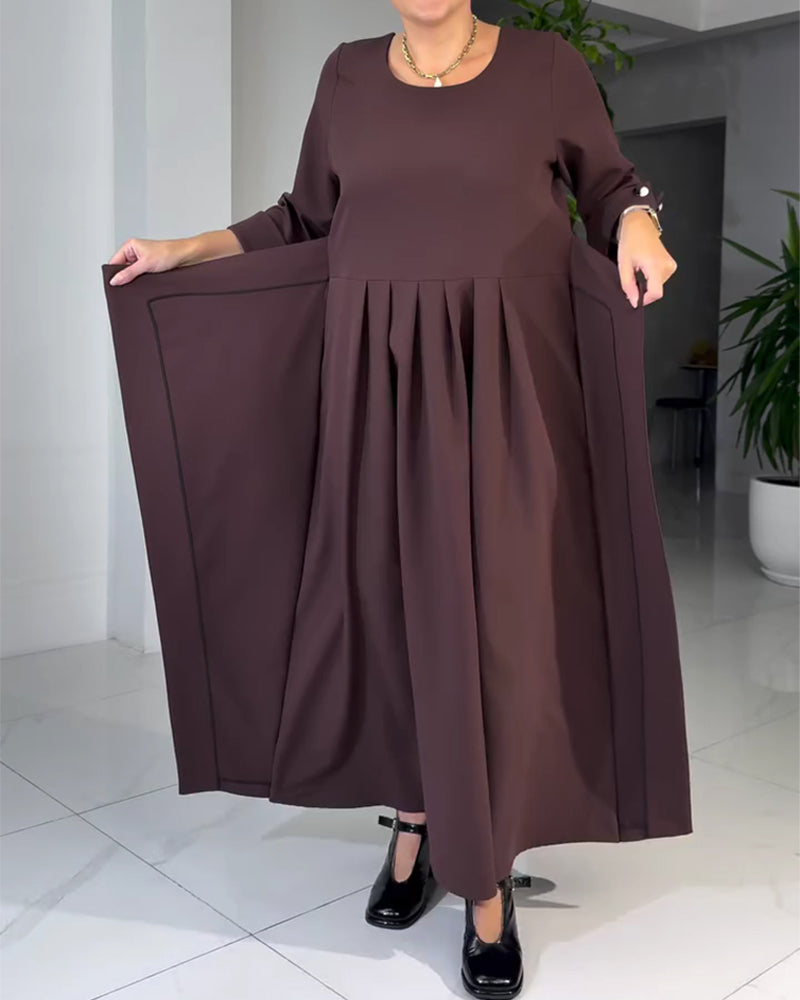 A-Line Fashionable Design Dress