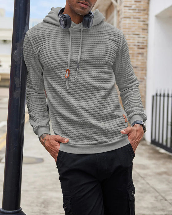Men's Hooded Solid Hoodie