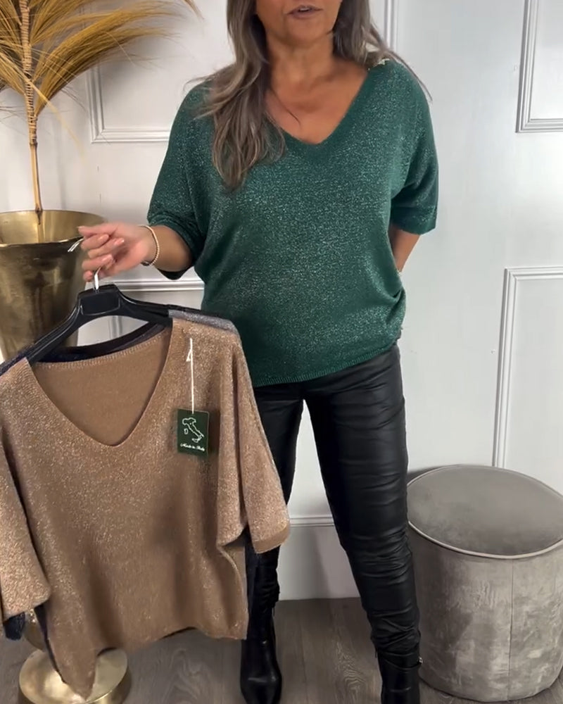 V-Neck Fashionable And Comfortable Jumper