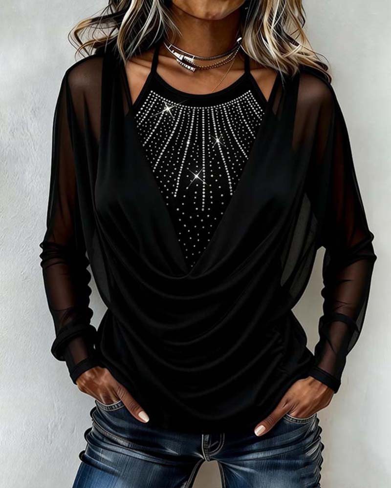 Thin Flash Collar Top