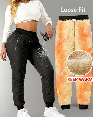 Fleece-Lined Outdoor Thermal Pants