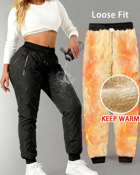 Fleece-Lined Outdoor Thermal Pants