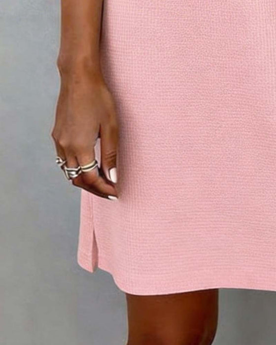 Sweet Lace Patchwork Dress