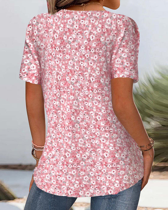 Printed Casual Comfort T-Shirt