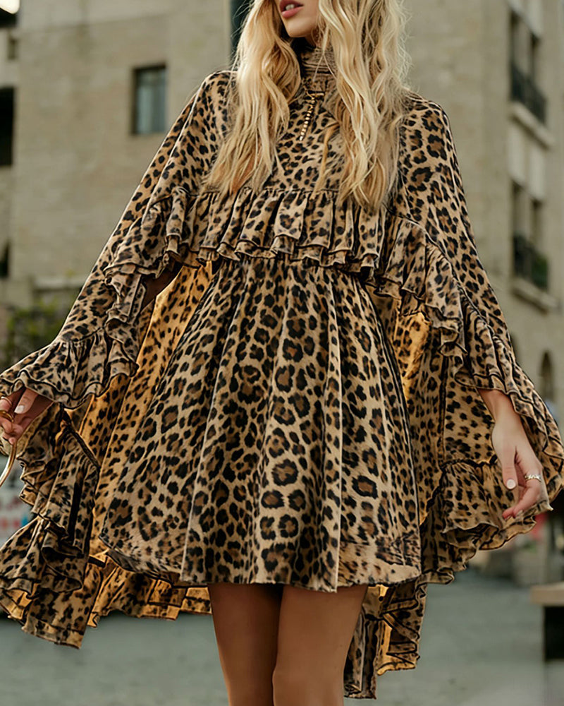 Elegant Chiffon Camisole Dress Two-Piece Set
