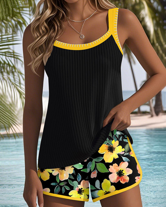 Beach Pants Two-Piece Tankini