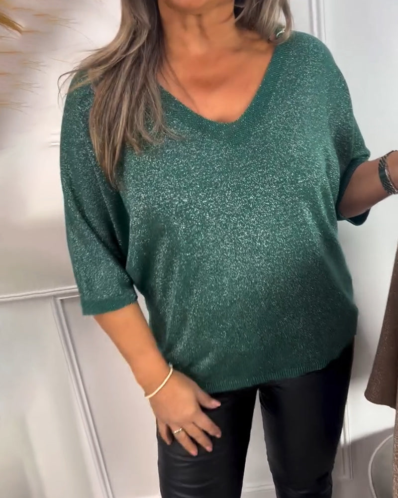 V-Neck Fashionable And Comfortable Jumper