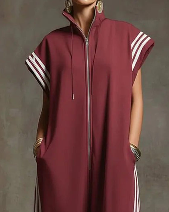 Hip Hop Striped Jumpsuit