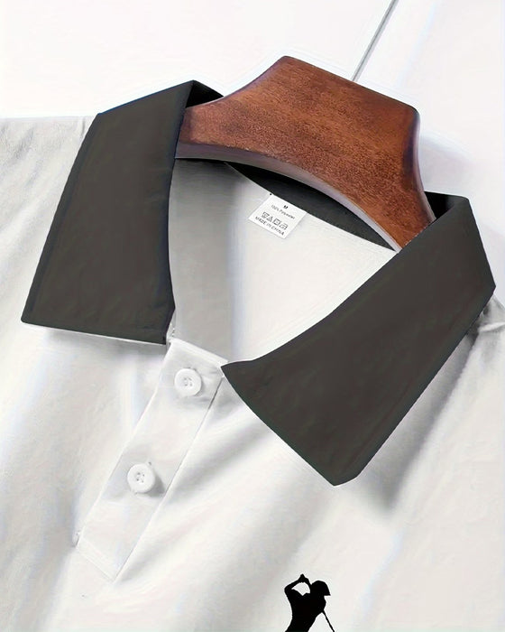 Men's Casual Lapel T-Shirt