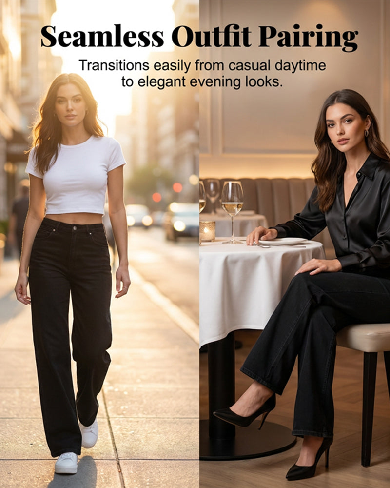 Loose Straight Leg Jeans