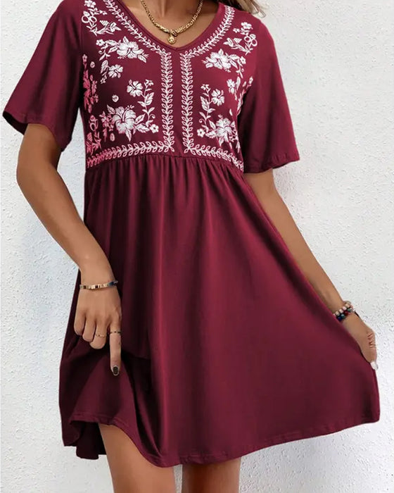 Vintage Artistic Loose Dresses