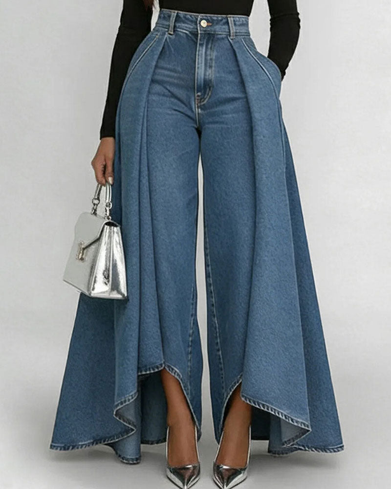 Stylish Wide-Leg Pants