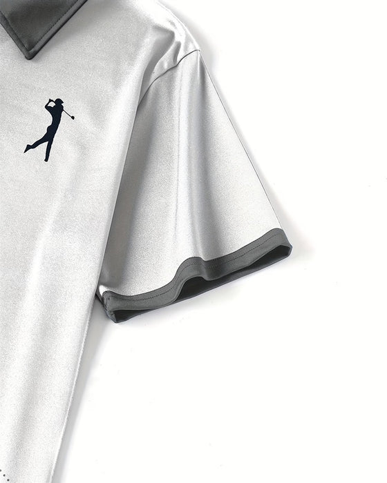 Men's Casual Lapel T-Shirt