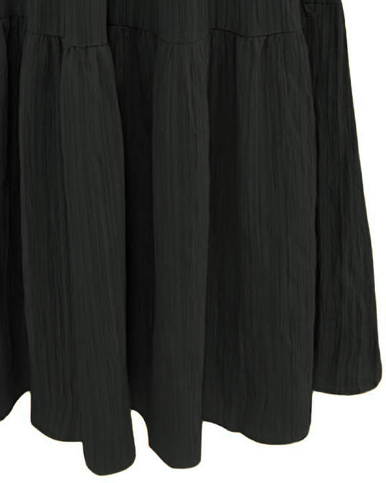 Fashion Solid Halter Dress