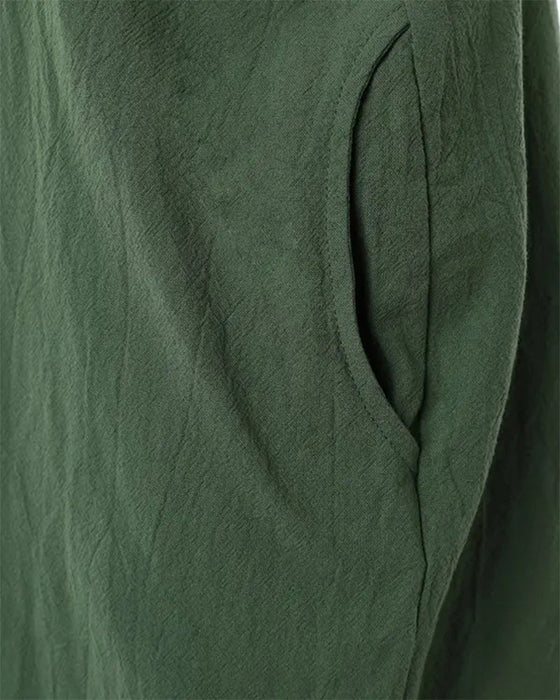 Casual style overalls jumpsuit