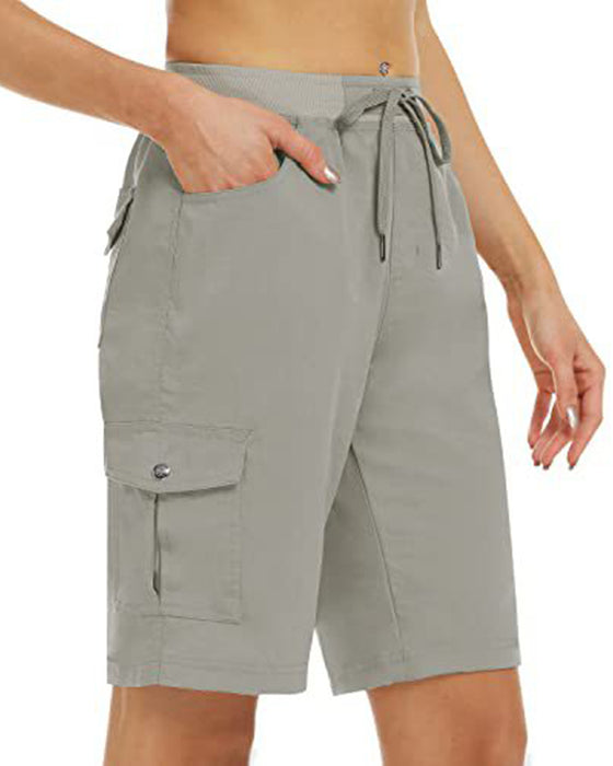 Women's Quick-Dry Cargo Shorts With Pockets