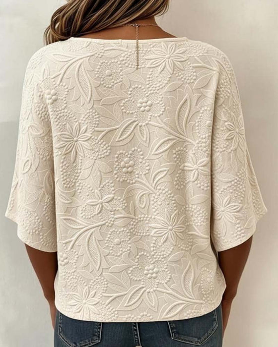 Women's Casual Floral Blouse
