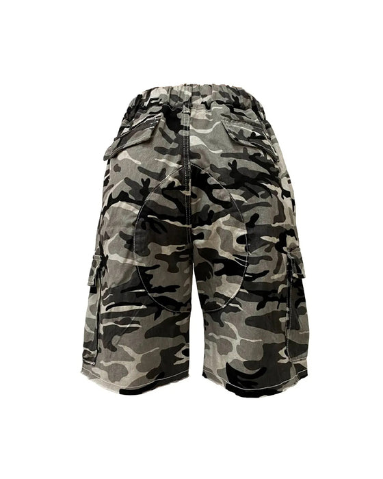 Sport Camouflage Cargo Shorts