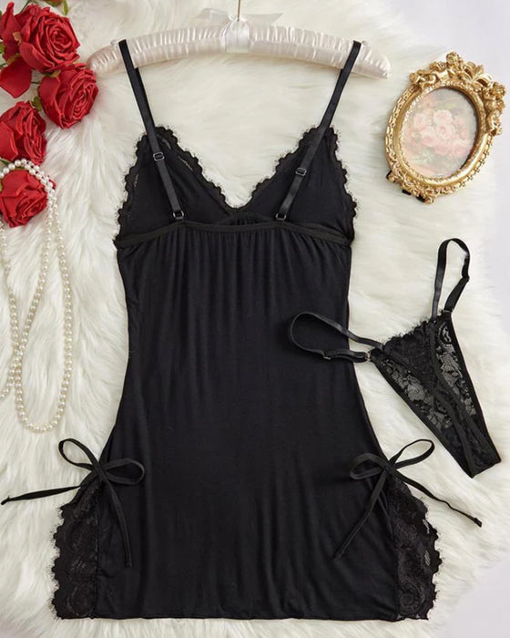 Sexy Deep V Lingerie