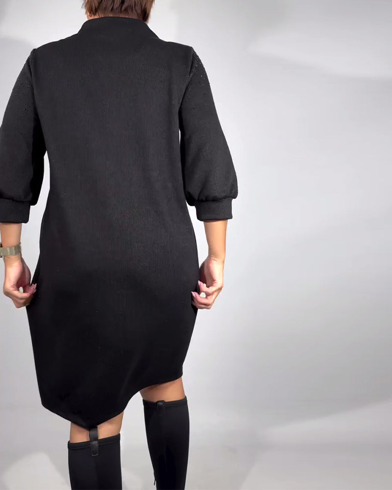 3D Floral Design Fashion Dress