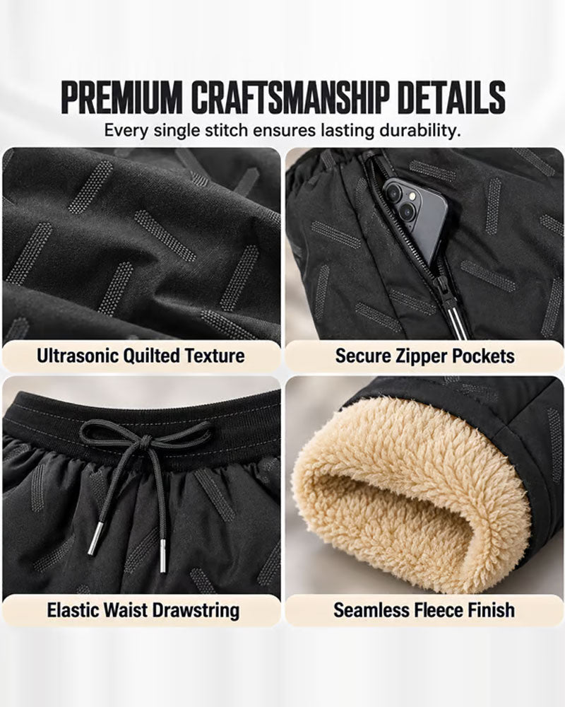 Fleece-Lined Outdoor Thermal Pants