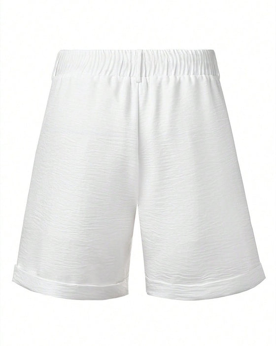 Men's Casual Solid Color Shorts