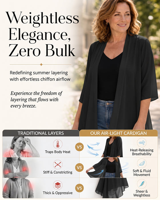 Lightweight Solid Sun Protection Cover-Up